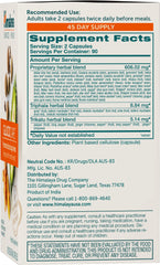 Himalaya GlucoCare primer plano de cápsulas, textura y color natural
