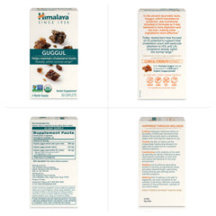 Himalaya Guggul en ambiente natural destacando origen ayurvédico y enfoque vegetal