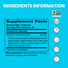Himalaya PartySmart cápsula en primer plano que destaca textura y composición vegetal