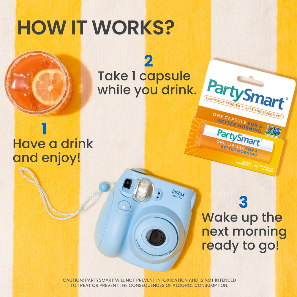 Himalaya PartySmart ingredientes uvas y dátiles, soporte antioxidante vegetal