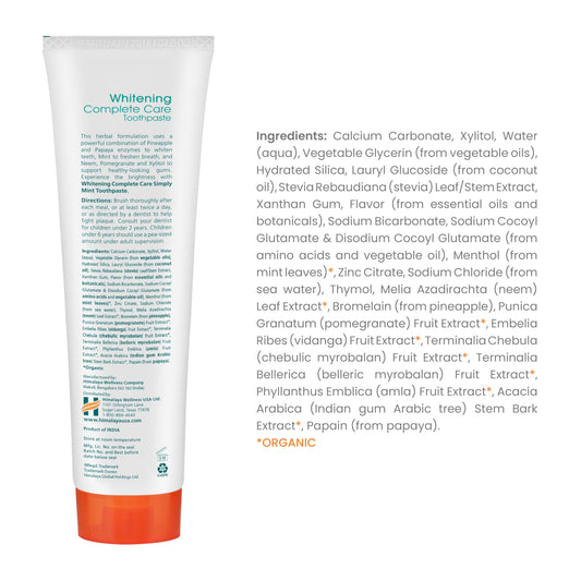 Himalaya textura de la crema en primer plano que facilita aplicación suave