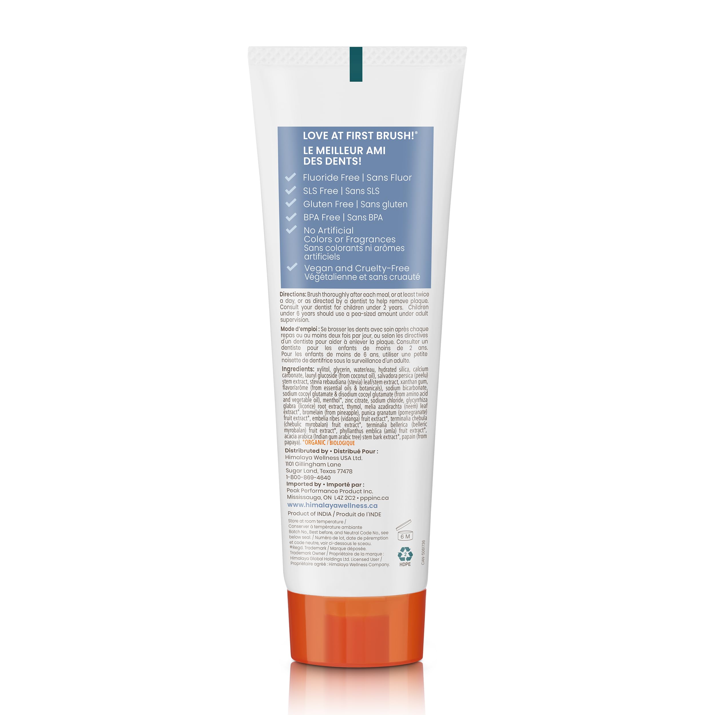 Himalaya textura cremosa en primer plano para aplicación suave