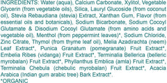 Himalaya detalle de la textura espumosa que facilita la limpieza