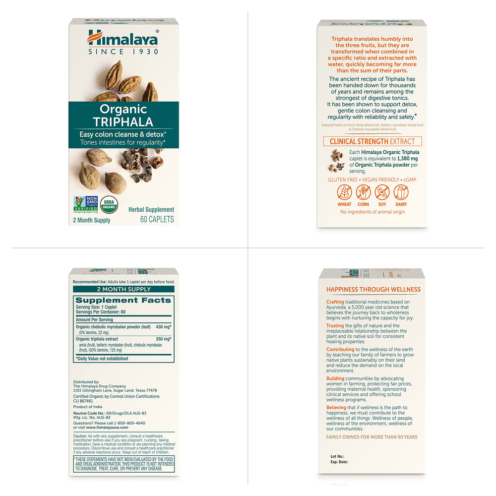 Himalaya Triphala en cocina natural sugeriendo uso en rutina saludable
