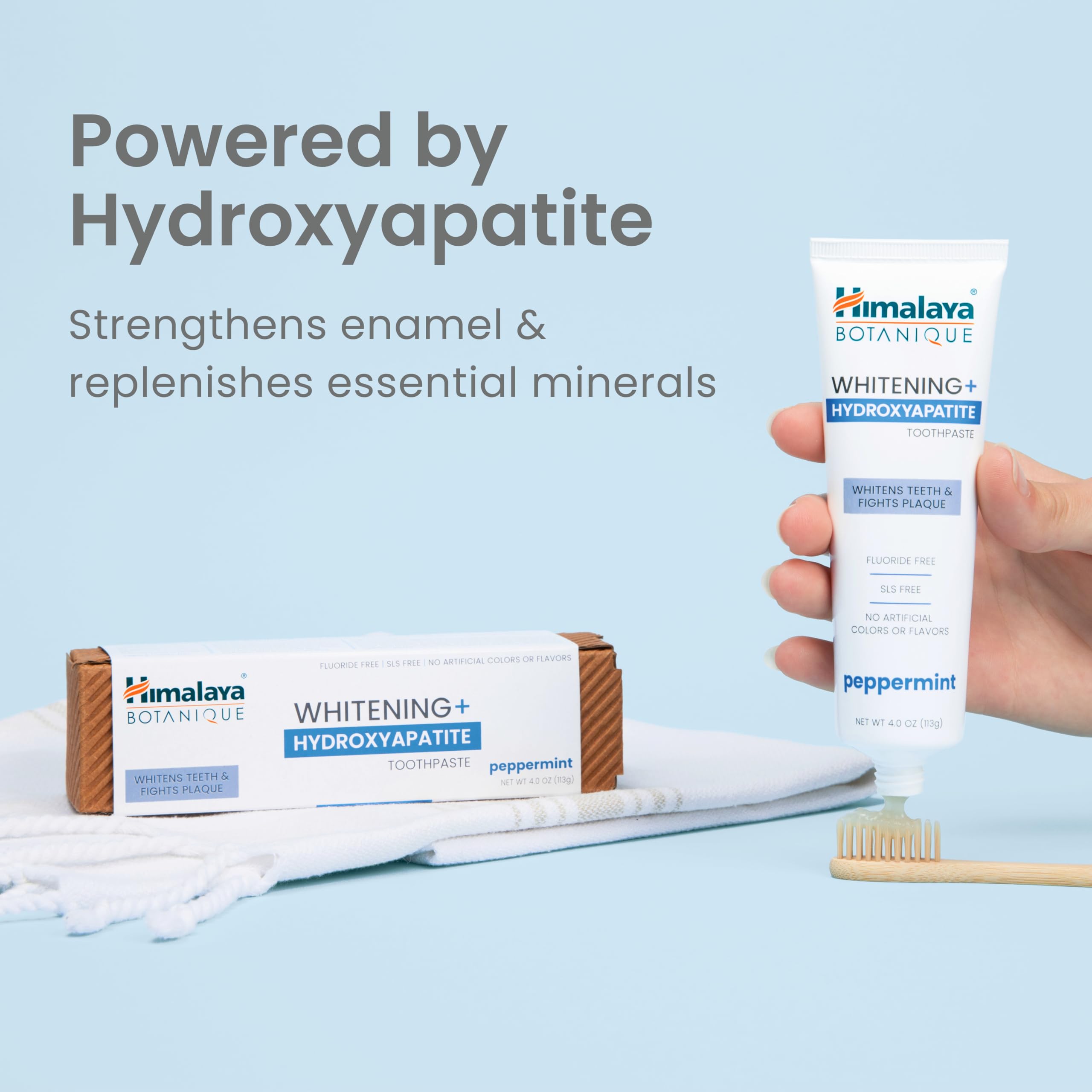 Himalaya tubo abierto con aroma menta para aliento fresco