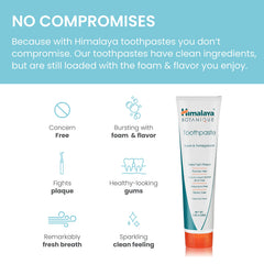 Himalaya tubo abierto con textura de crema que facilita aplicación