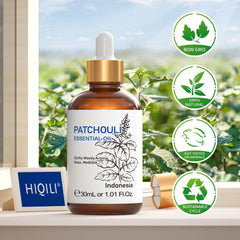 HIQILI Patchouli para uso diario: bienestar y aroma reconfortante.