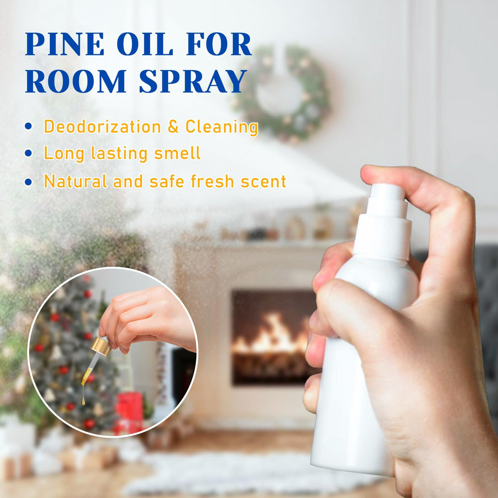 HIQILI Aceite de Pino para masajes con aceite base, alivio suave.