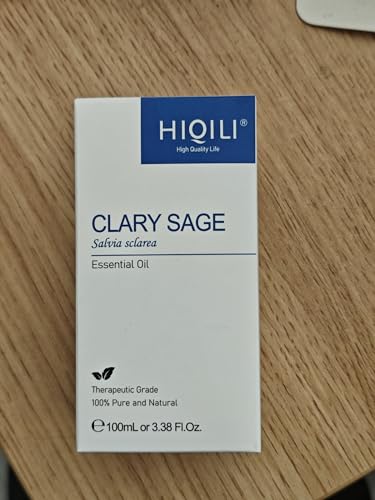 HIQILI Aceite esencial de salvia: gotero para dosificar fácilmente la cantidad.