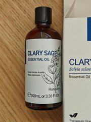 HIQILI Aceite esencial de salvia: frasco compacto facilita llevarlo contigo.