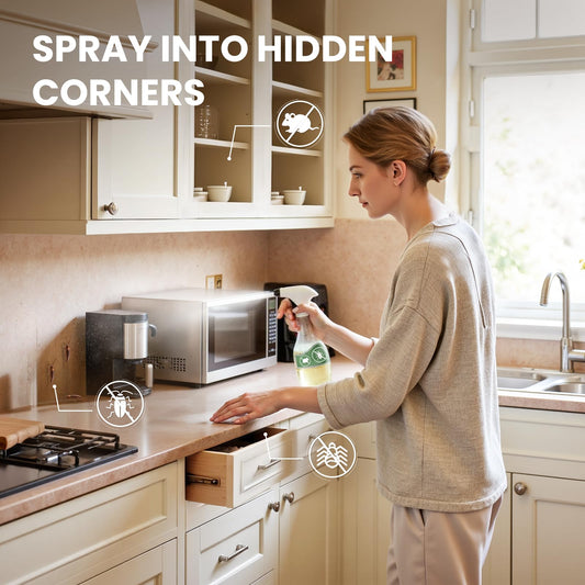 HIQILI Aceite de menta para difusor, crea un ambiente fresco y relajante.