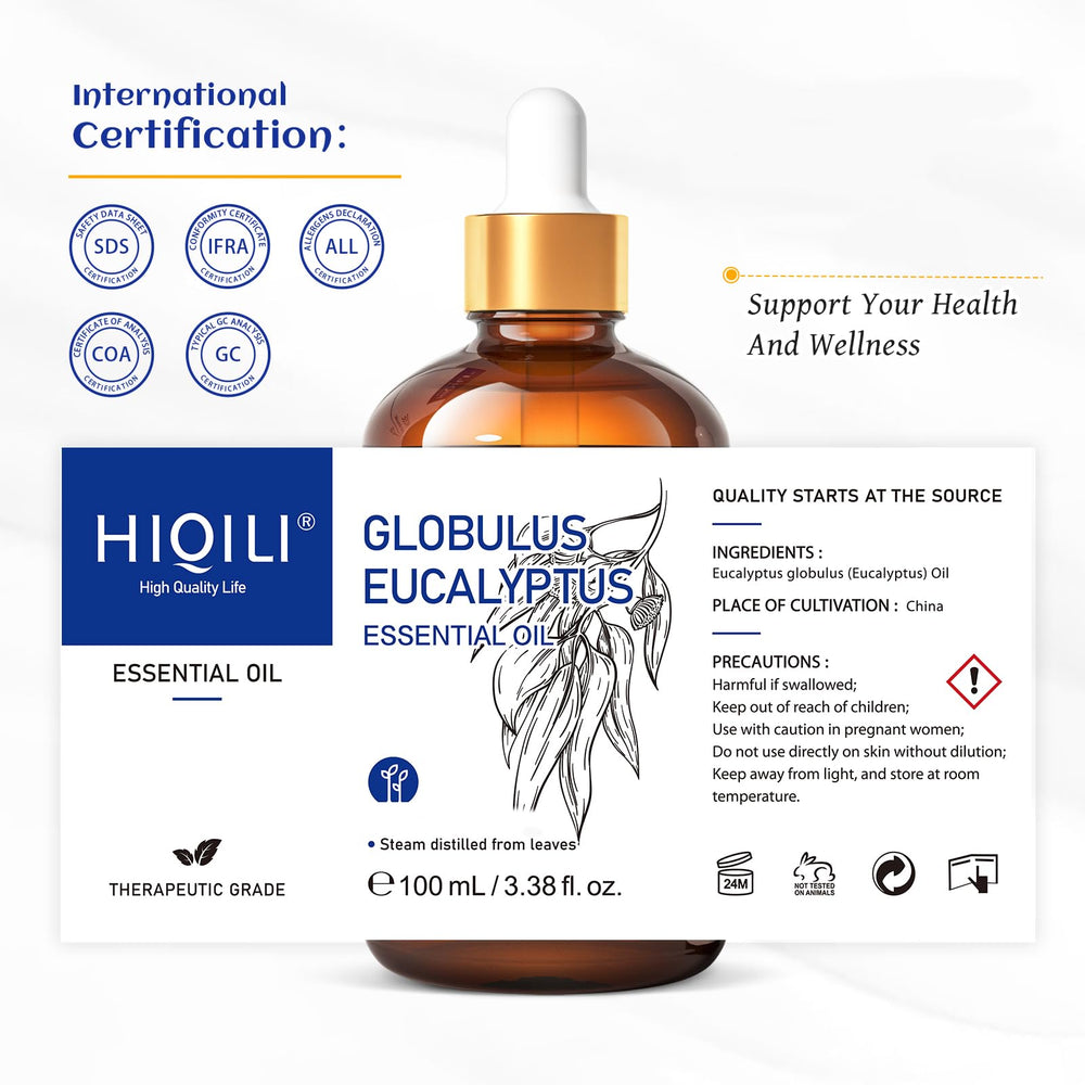 HIQILI hojas de eucalipto frescas usadas como materia prima natural