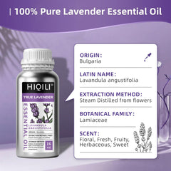 Aceite de lavanda HIQILI: uso suave en piel para cuidado diario.