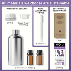 HIQILI Lavanda: uso doméstico para limpieza suave y fragancia duradera.