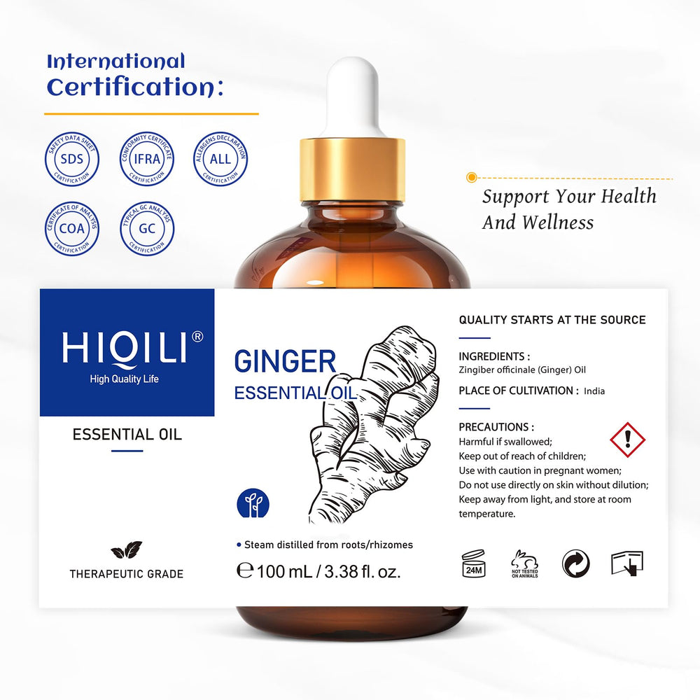 HIQILI mezcla de aceites cítricos y romero combinada para sinergia aromática