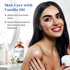 HIQILI Vanilla: aceite para cosmética, suaviza piel y perfuma productos.