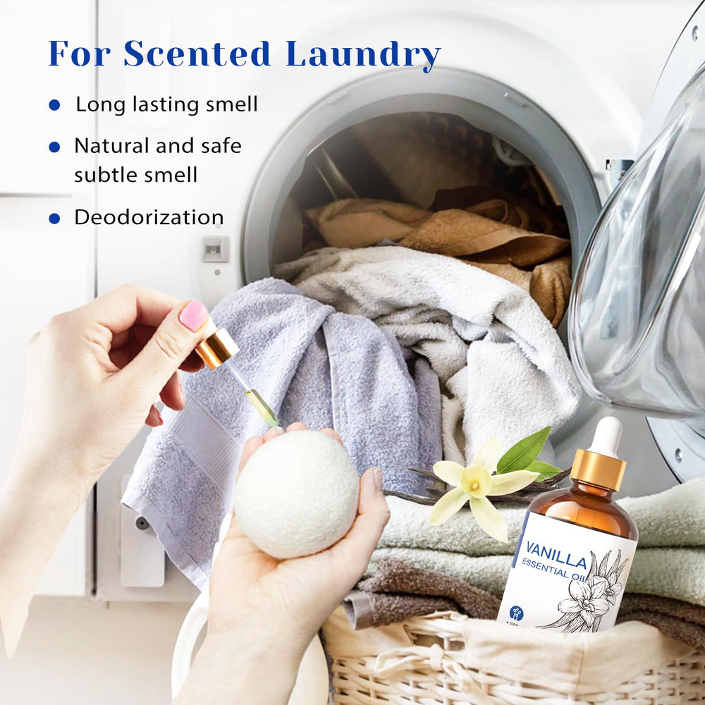 HIQILI Vanilla: uso en lavado de ropa para eliminar olores.