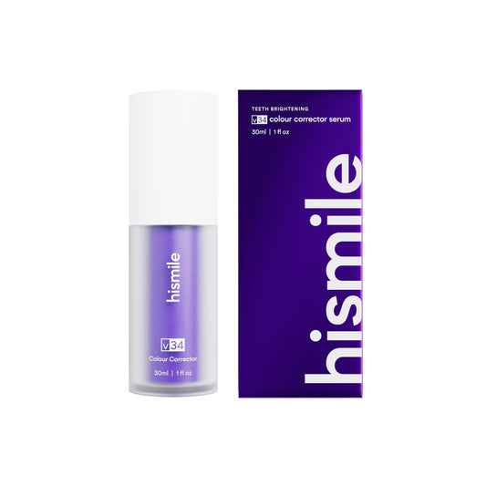 HISMILE envase frontal mostrando la marca y beneficio estético