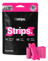 histrips empaque frontal rosa mostrando 30 unidades y beneficio de resistencia