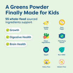 HIYA polvo mezclado en batido cremoso ideal para nutrición infantil