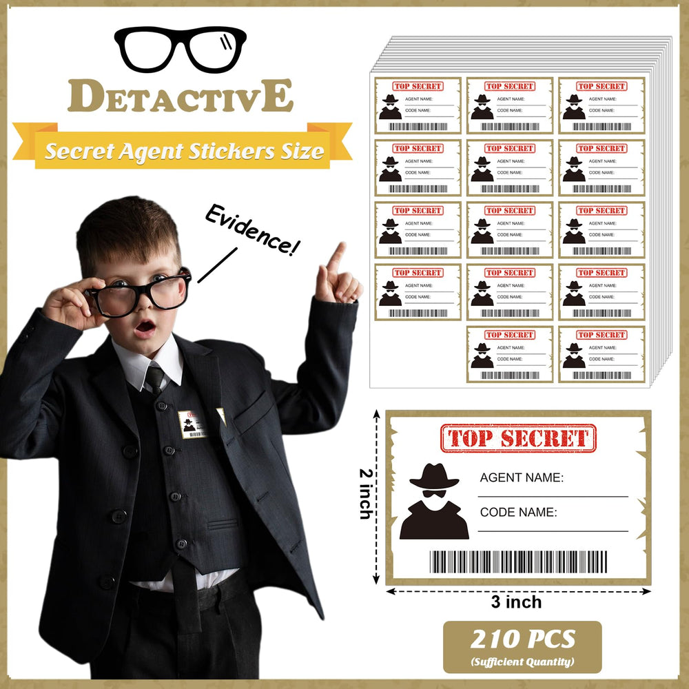 HKSZEH hoja completa con 15 diseños variados de identificadores secretos