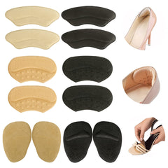 HMKT packaging del conjunto Heel Grips y almohadillas metatarsales, solución compacta