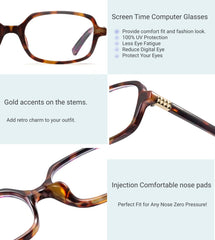 hnbliv etiqueta de lentes mostrando protección UV y beneficio