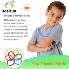 Hoaisun textura terry orgánica primer plano suave y absorbente