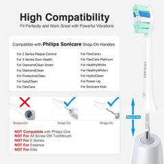 HOFAM primer plano de cerdas DuPont que muestran flexibilidad y limpieza eficaz