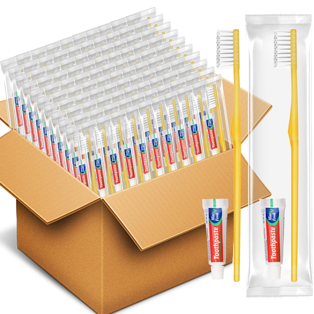 HOFASON paquete frontal mostrando 200 kits, ideal para reposición rápida
