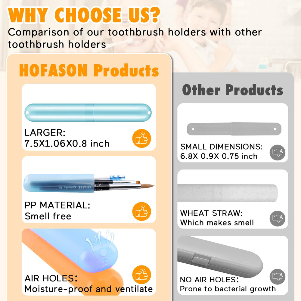 HOFASON orificios de ventilación dobles para secado rápido