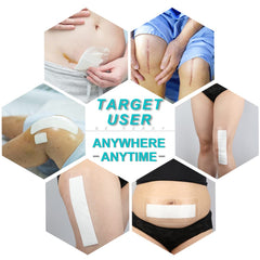 Hola Health protector en la ducha sobre una rodilla, libertad para higienizarse