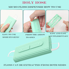 Holy rose detalle del cierre hermético que mantiene el hilo limpio y protegido
