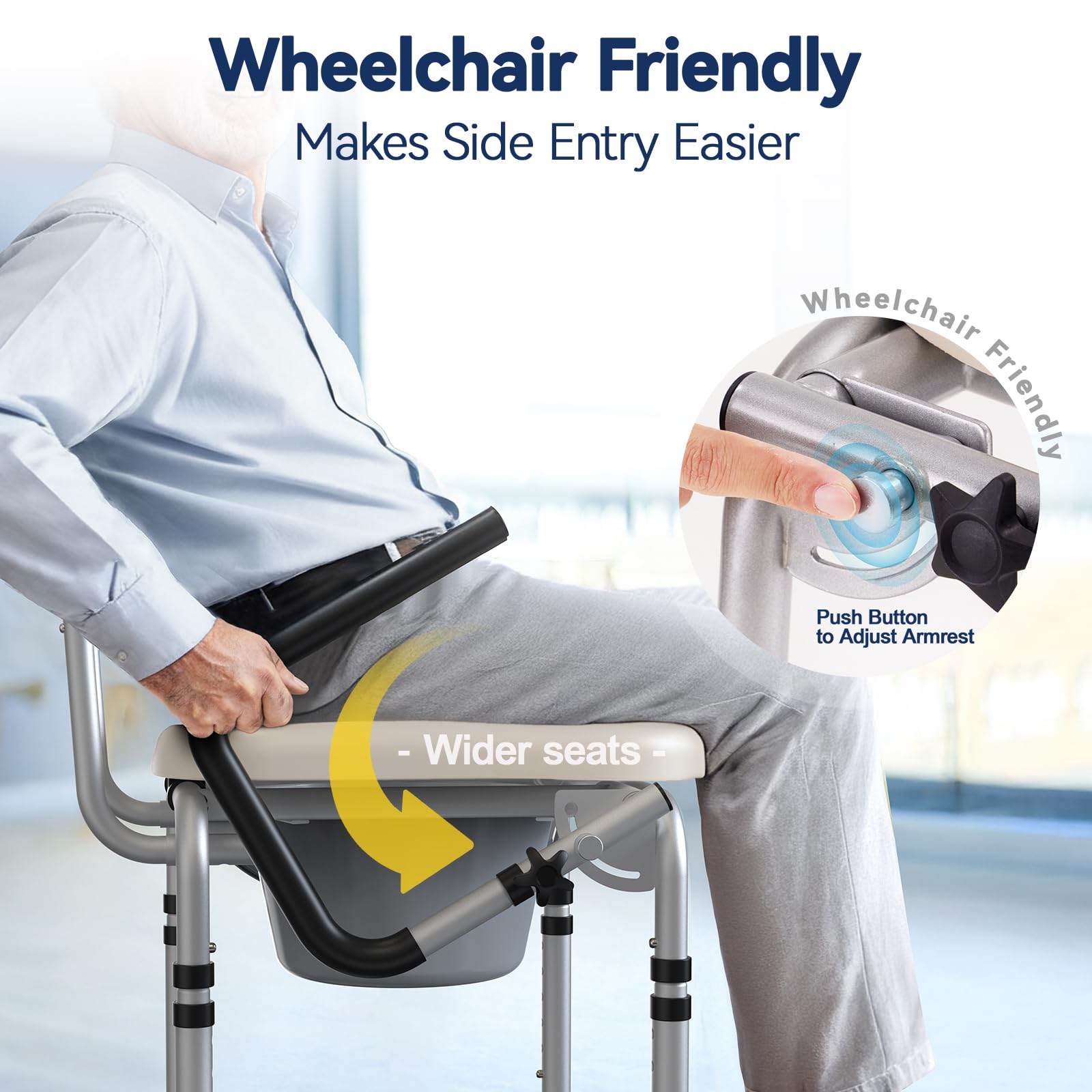 HOLYHEAL textura del asiento acolchado resistente al agua para fácil limpieza