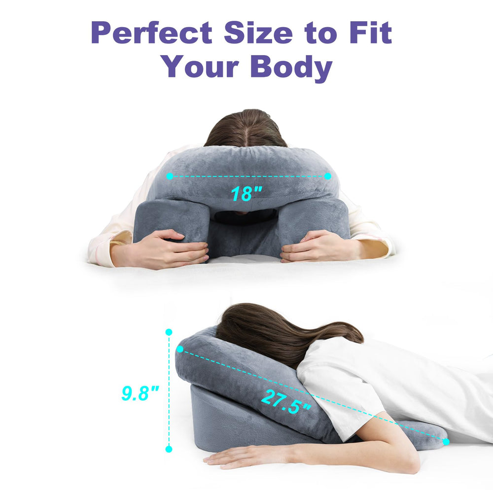 HOMCA almohada en habitación mostrando integración estética y descanso