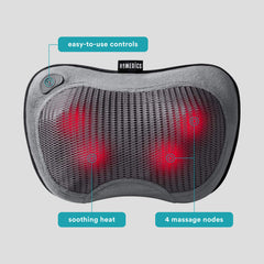 Homedics almohada usada en cuello para alivio y relajación inmediata