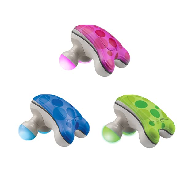 HoMedics Ribbit dentro de un bolso mostrando su portabilidad práctica