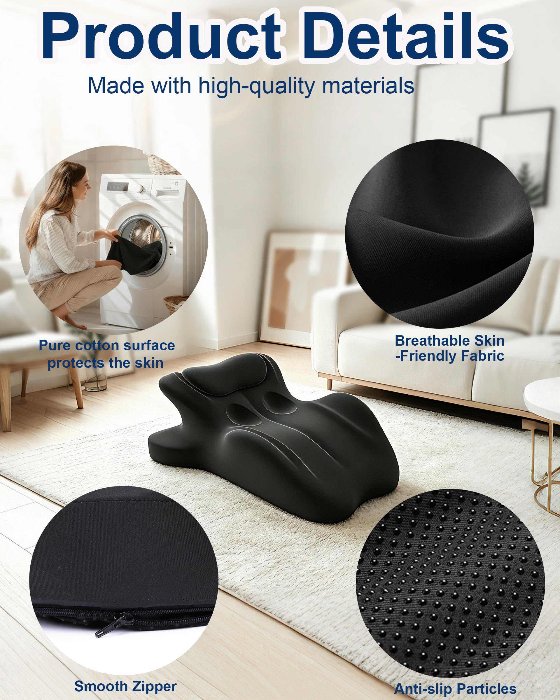 HOMEPAC cuña en ambiente de salón creando zona de descanso y apoyo cómodo