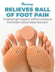 Homergy colocada en zapatilla deportiva para amortiguar impactos