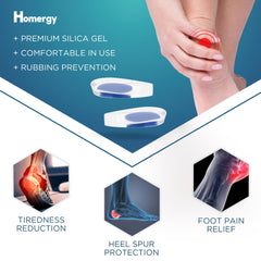 Homergy inserto colocado en zapato deportivo, mejor absorción de impacto