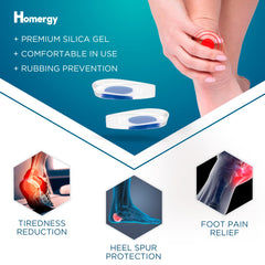 Homergy textura del gel en primer plano para mejor absorción de impactos