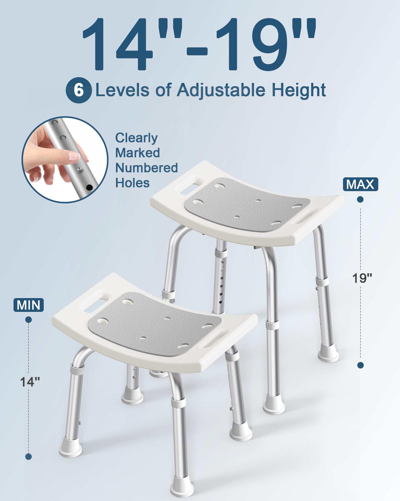 homland asiento visto desde arriba con corte ergonómico cómodo