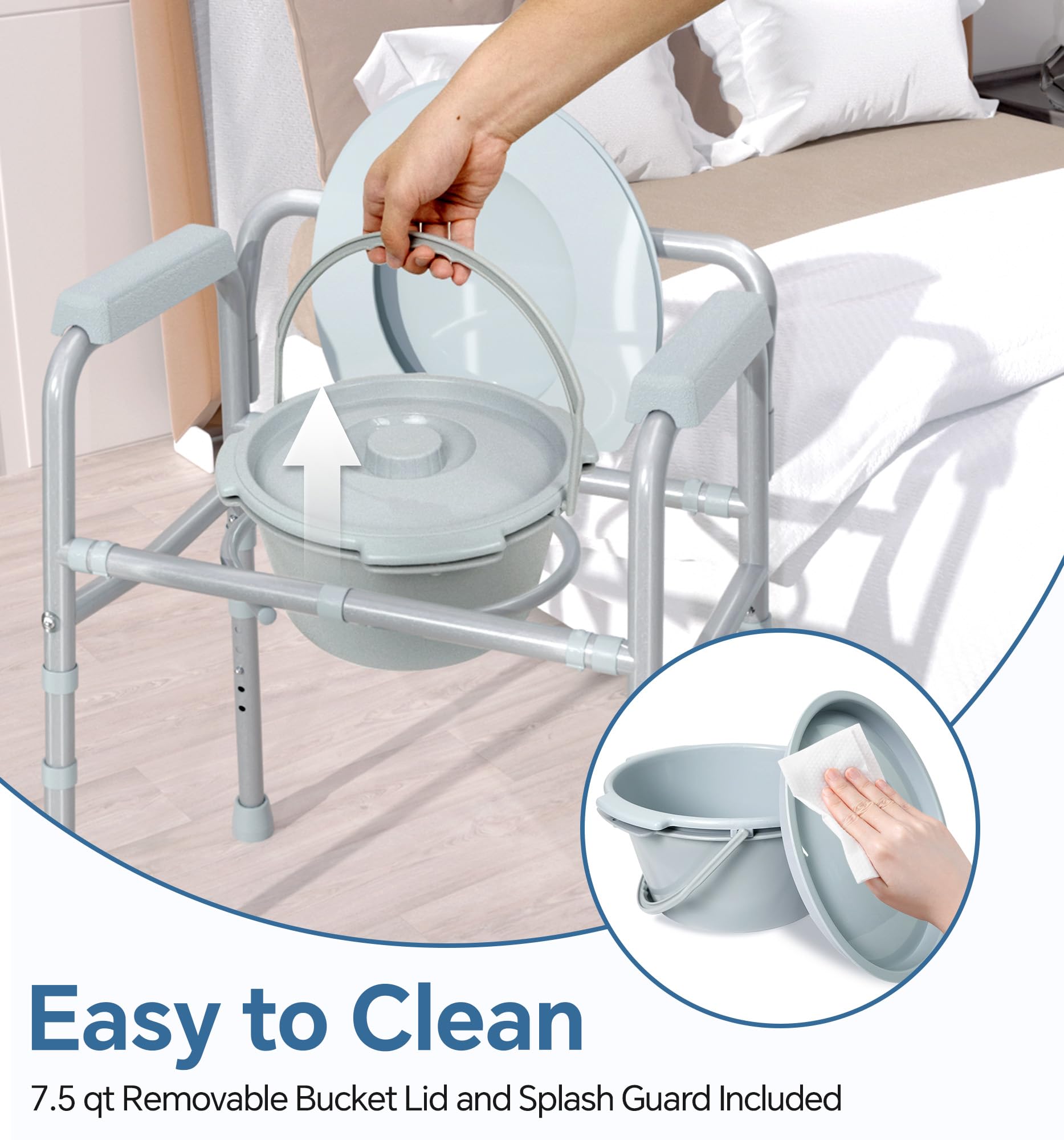 HOMLAND asiento ergonómico ancho para mayor comodidad prolongada