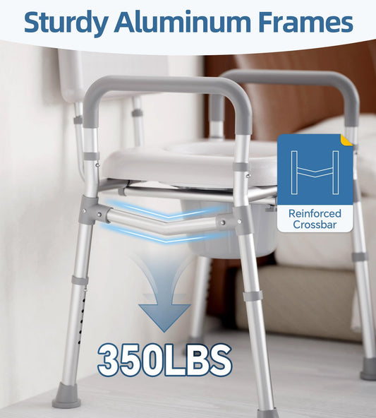 HOMLAND primer plano asiento acolchado 42mm para comodidad extendida