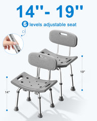 HOMLAND respaldo extraíble para soporte y fácil adaptación