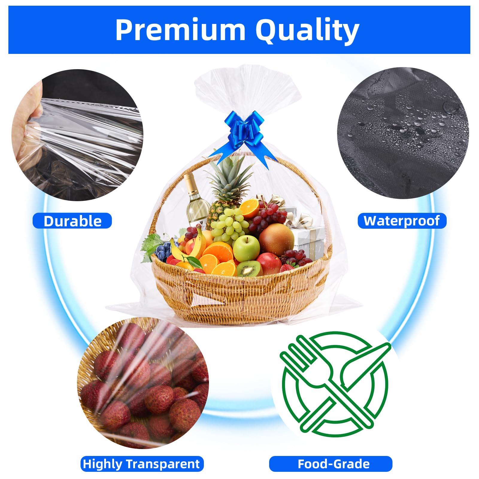 Homrelaxy etiqueta con medidas 24 x 30 pulgadas, tamaño ideal para canastas