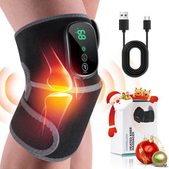 HOMRELEXA vista frontal del masajeador de rodilla con diseño compacto y cómodo