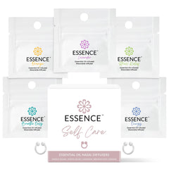 HONÉ packaging frontal del kit Essence, presentación clara y profesional