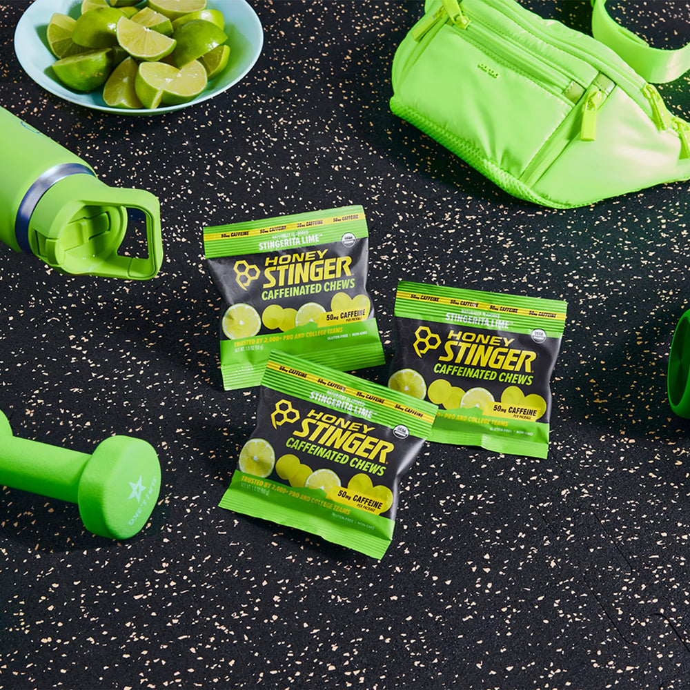 Honey Stinger ambiente de carrera con gominolas para apoyo en competición