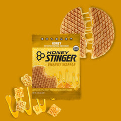 Honey Stinger porción individual abierta lista para comer y fácil transporte